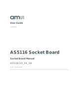 AMS AS5116 Socket Board User guide