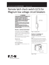 Eaton PowerChain Management LCS Instructional Leaflet
