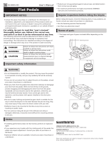 Shimano PD-EF205 User manual