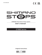 Shimano SM-CRE80-12-B Owner's manual