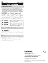 Shimano EW-JC304 User manual