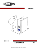 SHOWTEC FX Shot MK II User manual
