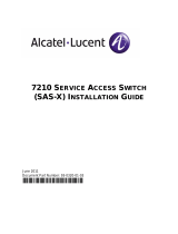 Alcatel-Lucent 7210 Installation guide