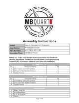MB QUART Installation User manual