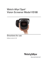 Welch Allyn Spot VS100 Directions For Use Manual