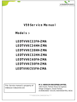 Videocon LEDTVVKC55FH-ZMA User manual