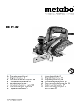 Metabo HO 26-82 Operating instructions