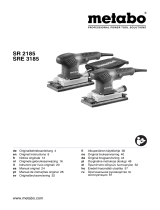 Metabo SRE 3185 Operating instructions