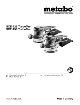Metabo SXE 425 TURBOTEC Operating instructions