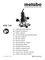 Metabo OFE 738 Operating instructions