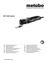 Metabo MT 400 Quick Operating instructions