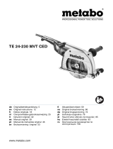 Metabo TE 24-230 MVT CED Operating instructions