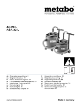 Metabo AS 20 L Operating instructions