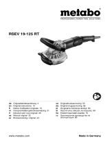 Metabo RSEV 19-125 RT Operating instructions