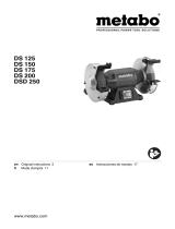 Metabo DS 125 Operating instructions