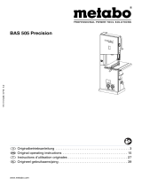 Metabo BAS 505 Precision DNB Operating instructions