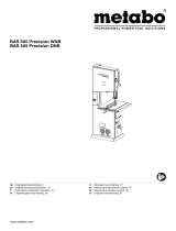 Metabo BAS 505 Precision DNB Operating instructions