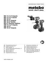 Metabo BS 14.4 LT Impuls Operating instructions