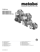 Metabo HWW 3500/25 G Operating instructions