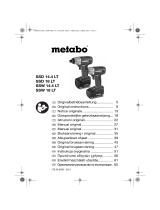 Metabo SSD 18 LT Operating instructions