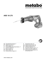 Metabo ASE 18 LTX Operating instructions