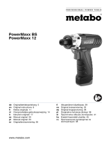 Metabo PowerMaxx BS Operating instructions