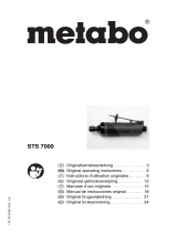 Metabo STS 7000 Operating instructions