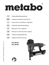 Metabo KG 90/25 Operating instructions