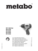 Metabo SR 1500 Operating instructions