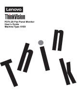 Lenovo ThinkVision T22i-20 User manual