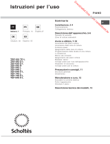 Scholtes TEP 645 B Operating Instructions Manual