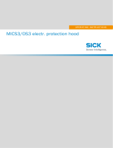 SICK MICS3/OS3 electr. protection hood Operating instructions