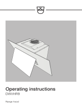 V-ZUG DWVHR9 Operating Instructions Manual