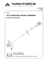 myRobotcenter LT G33 Motorsenses Owner's manual