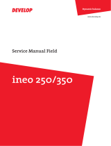 Develop ineo 350 Service  Manual Field