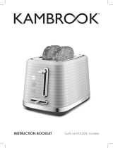 Kambrook Textured 2 Slice Toaster User manual