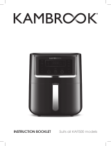 Kambrook Air Chef® Pro Air Frying Oven User manual