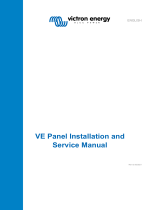 Victron energy VE.Panel Installation and Service User manual