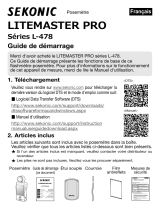 Sekonic L-478D-U LiteMaster Pro Light Meter Quick start guide