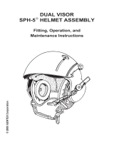 Gentex SPH-5 Rotary Wing Helmet System Operating instructions