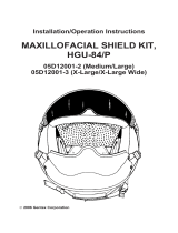 Gentex SPH-5 Maxillofacial Shield Operating instructions