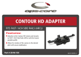 Ops-Core Rail Adapter Operating instructions