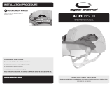 Ops-Core ACH Visor Operating instructions