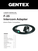 Aegisound Argonaut F-35 Intercom Adapter Cable User manual