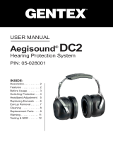 Gentex DC2 Hearing Protector User manual