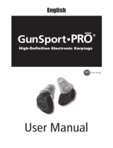 Etymotic GSP-15 GunSport-PRO Electronic Earplugs User manual