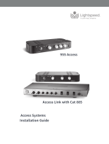 Lightspeed 955 Access Installation guide