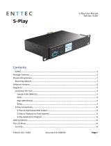 EnttecS-PLAY Light show recorder