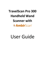 Ambir TravelScan Pro 300 User manual