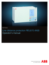 ABB RELION REL670 User manual